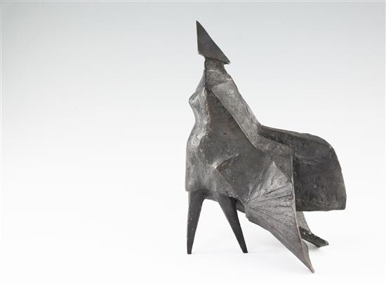 § Lynn Chadwick (1914-2003) Maquette II, Walking Woman, 1984, 11.75in.